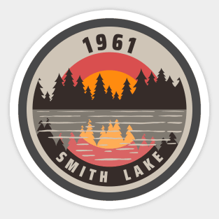 Smith Lake 1961 Retro Sticker